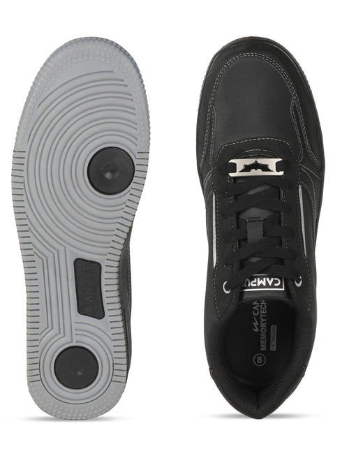 GOTHAM Black/Reflective Men's Sneakers